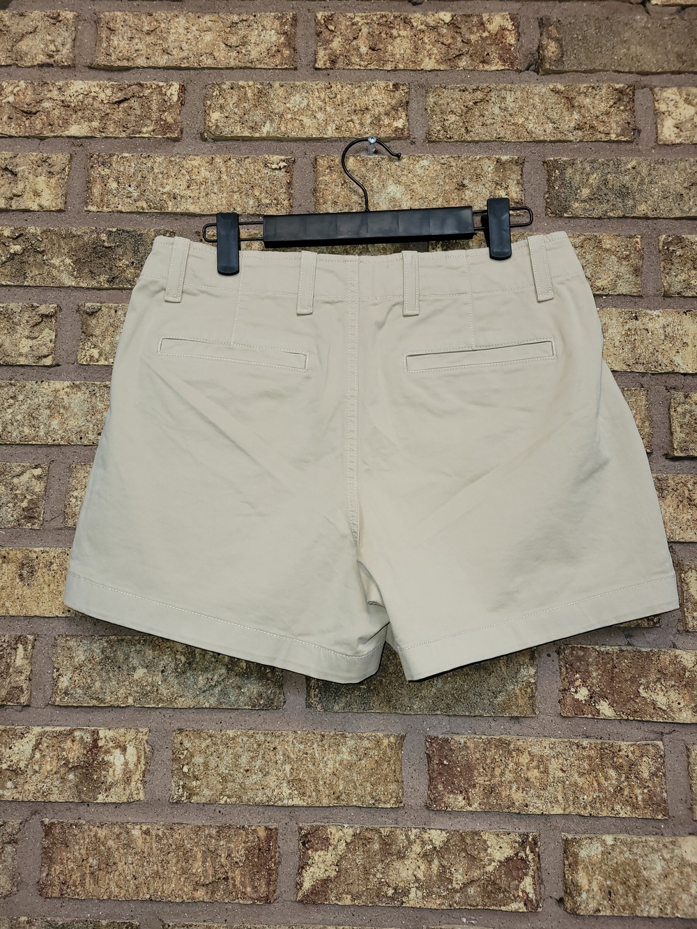 GAP Women's Downtown Khaki Casual Cotton Shorts Size 4 Petite - Picture 9 of 9